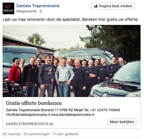 Daniels Traprenovatie