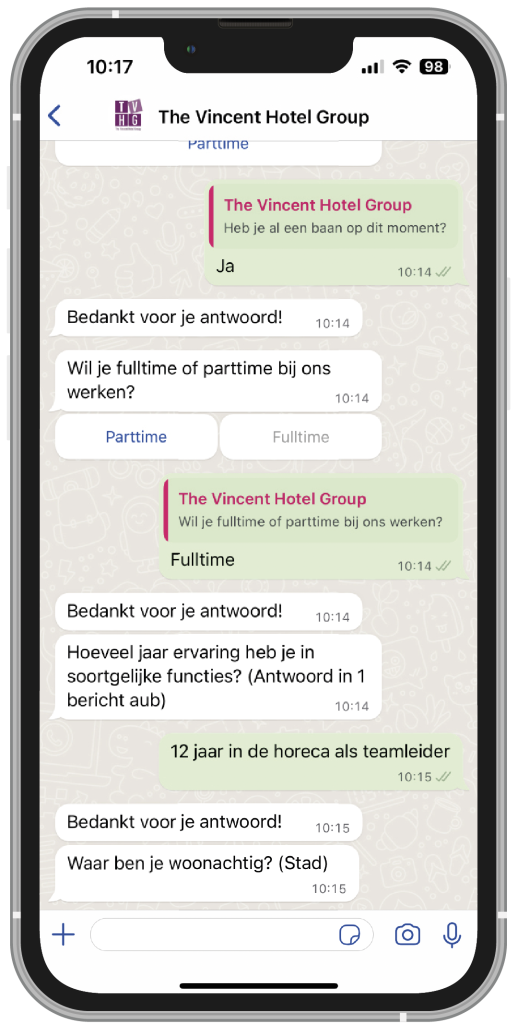 lead generatie marketing via WhatsApp